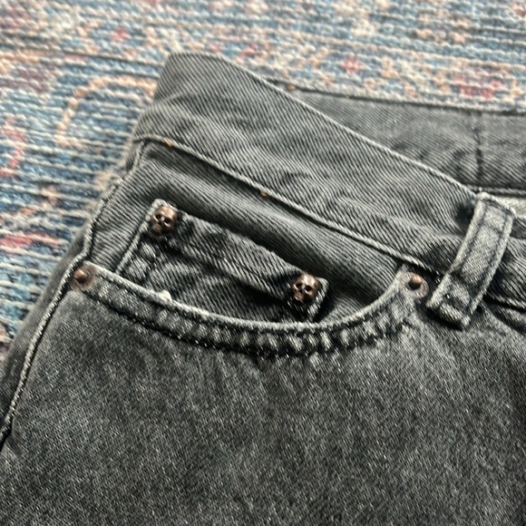 The kooples Nelly Baggy Patchwork Jeans - size 24 - Picture 14 of 14